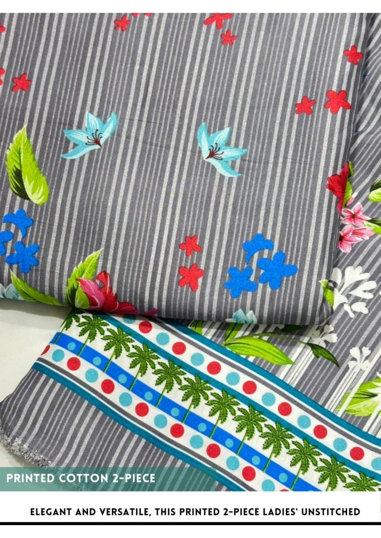 2 Piece Printed Cotton 05