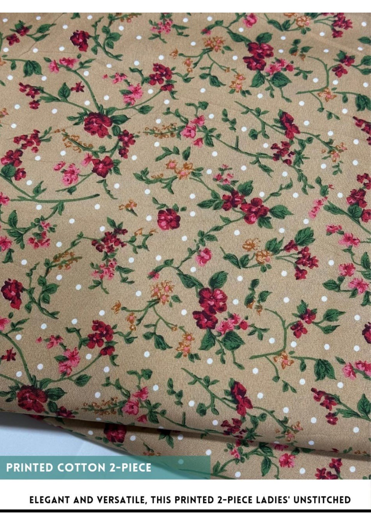 2 Piece Printed Cotton 32