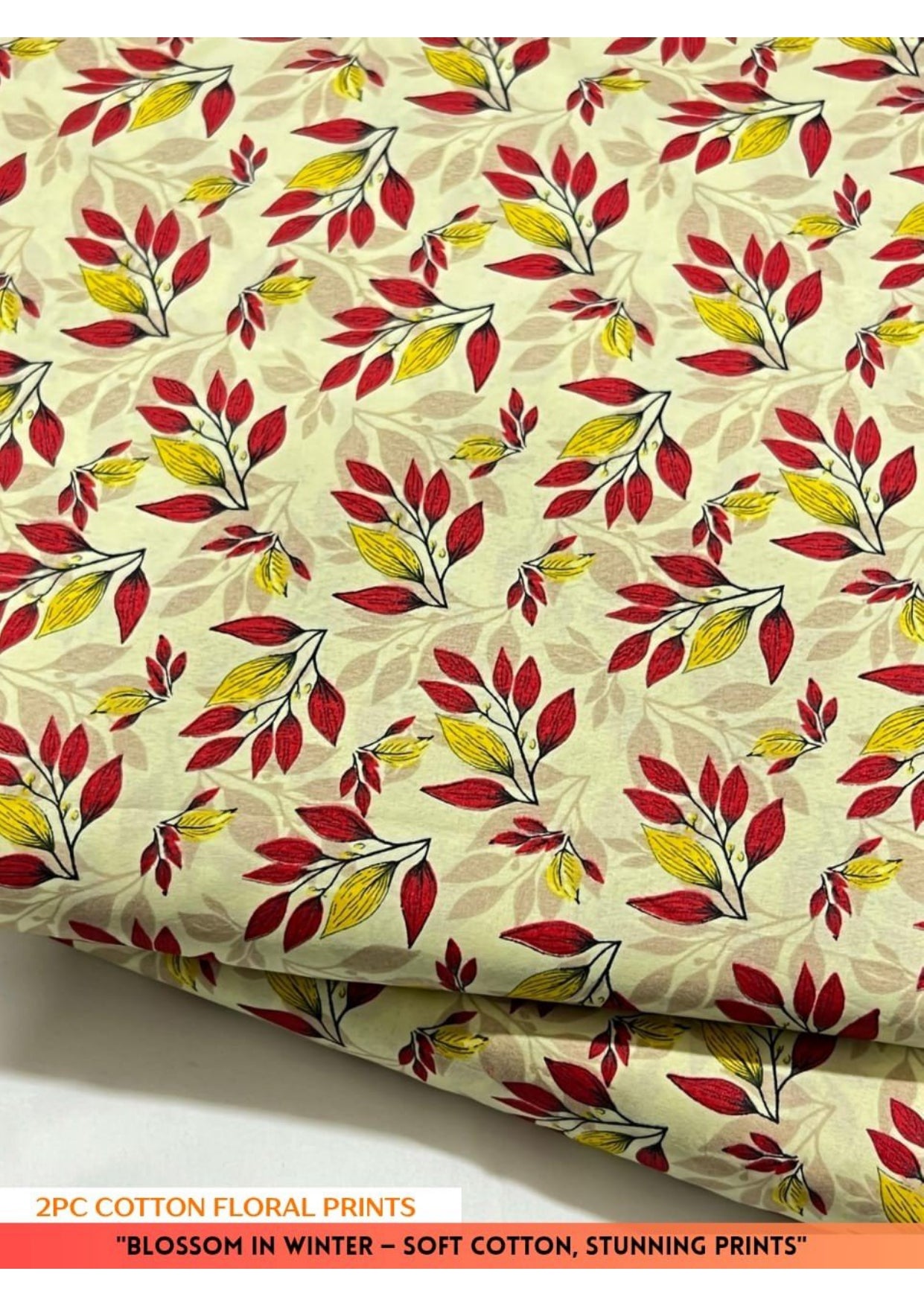 2 Piece Printed Cotton 34