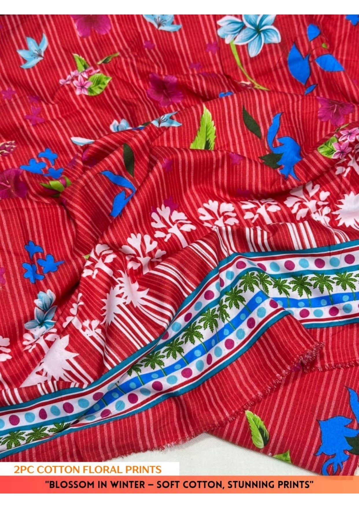 2 Piece Printed Cotton 35