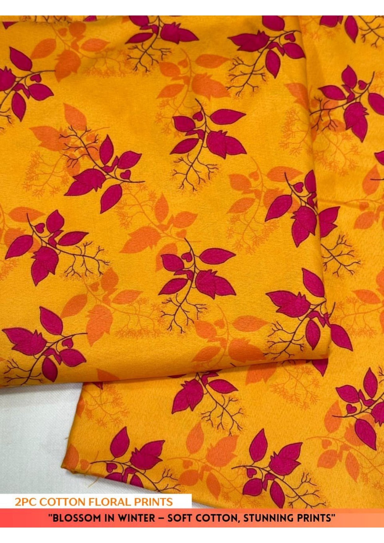 2 Piece Printed Cotton 45