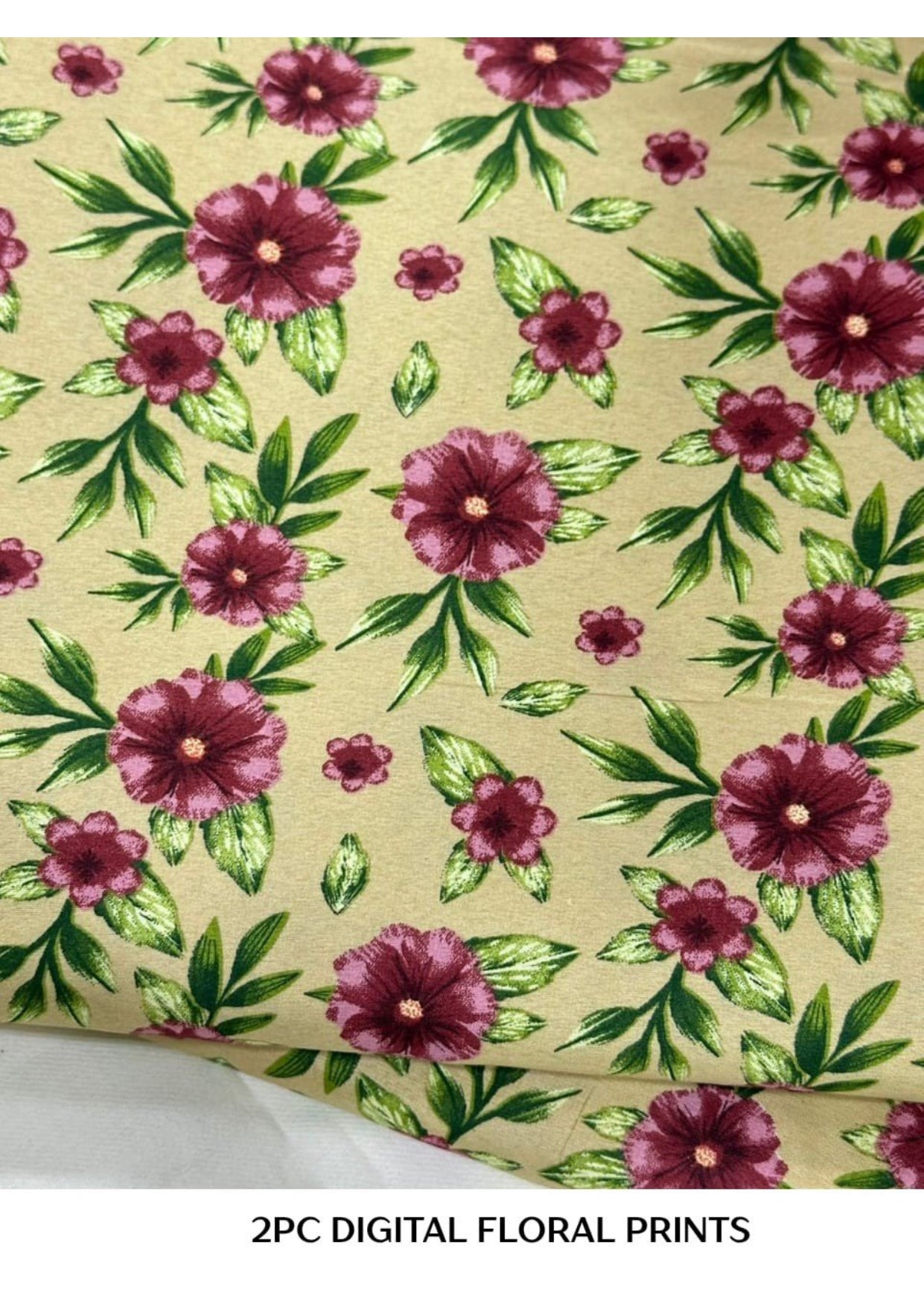 2 Piece Printed Cotton 75