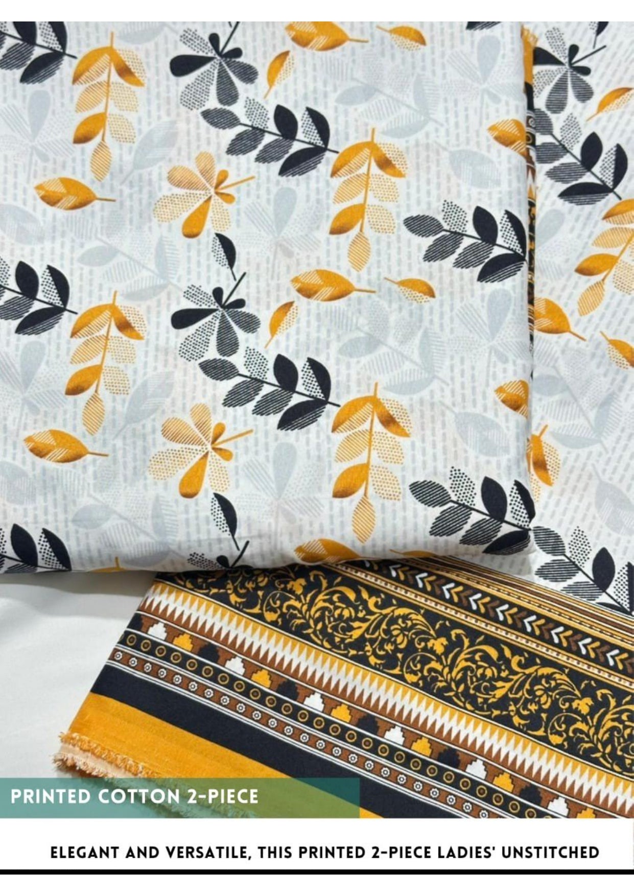 2 Piece Printed Cotton 51