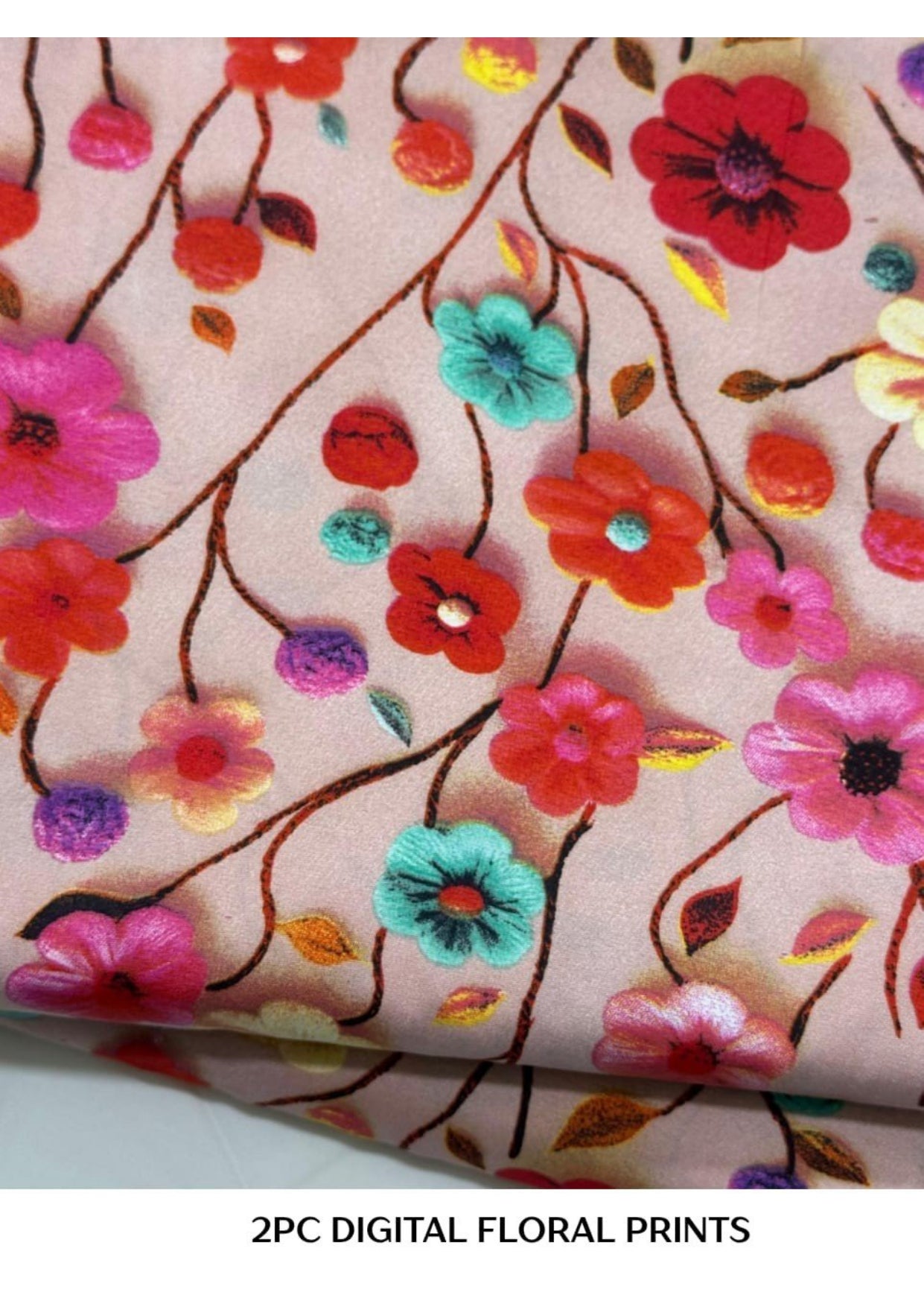 2 Piece Printed Cotton 52