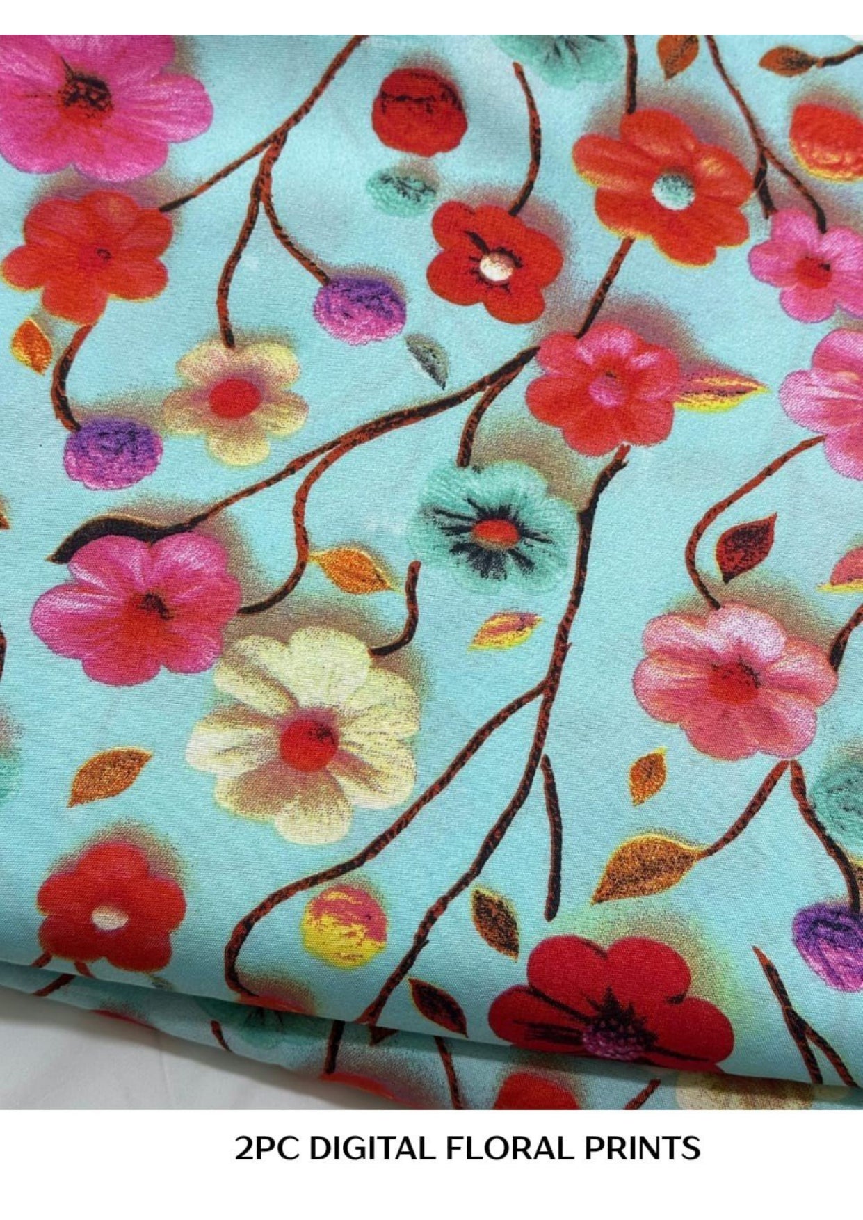 2 Piece Printed Cotton 57