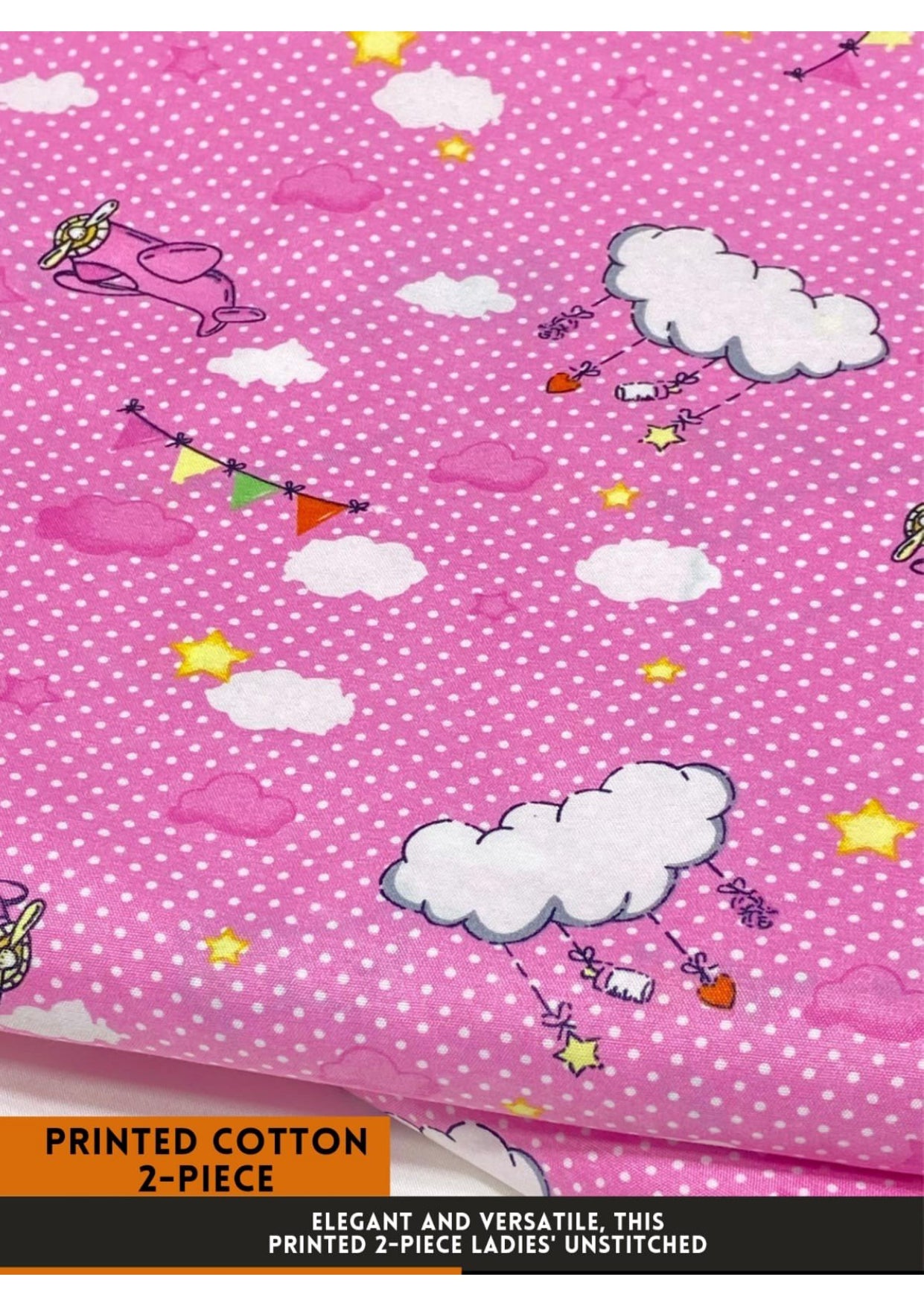 2 Piece Printed Cotton 67