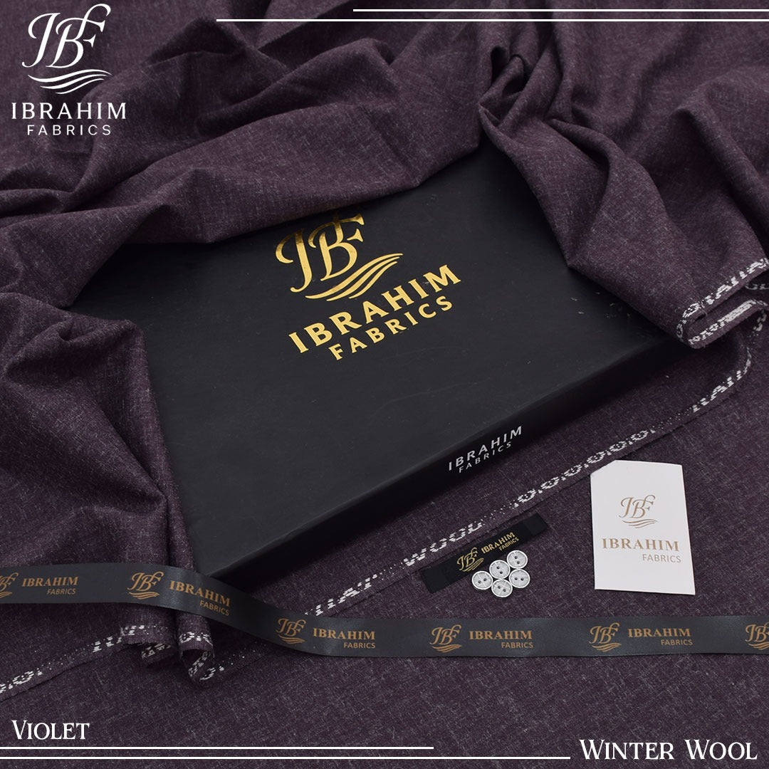 Winter Wool Men’s Violet Shalwar Kameez