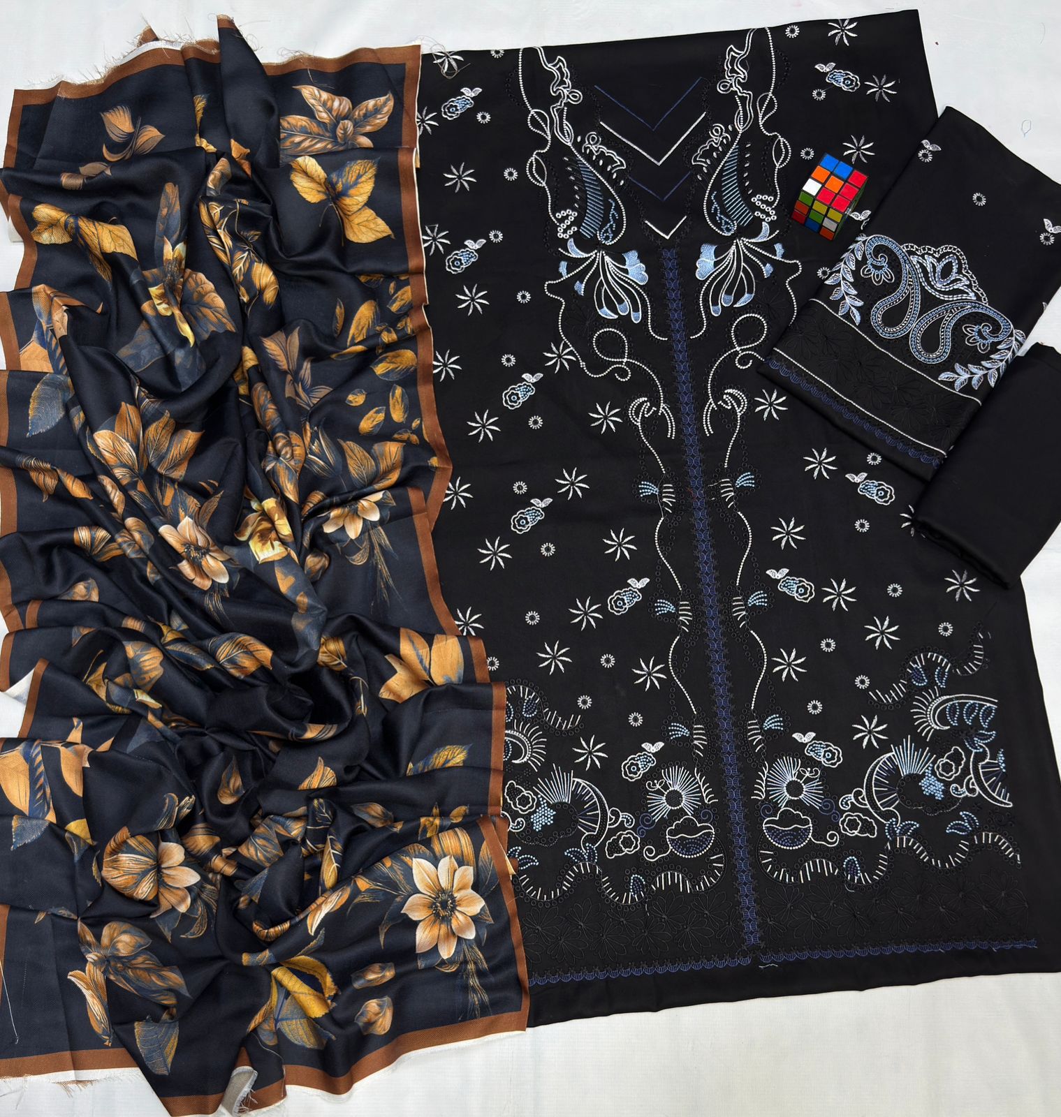 Neeshay 5055 Luxury Embroidered 3-Piece