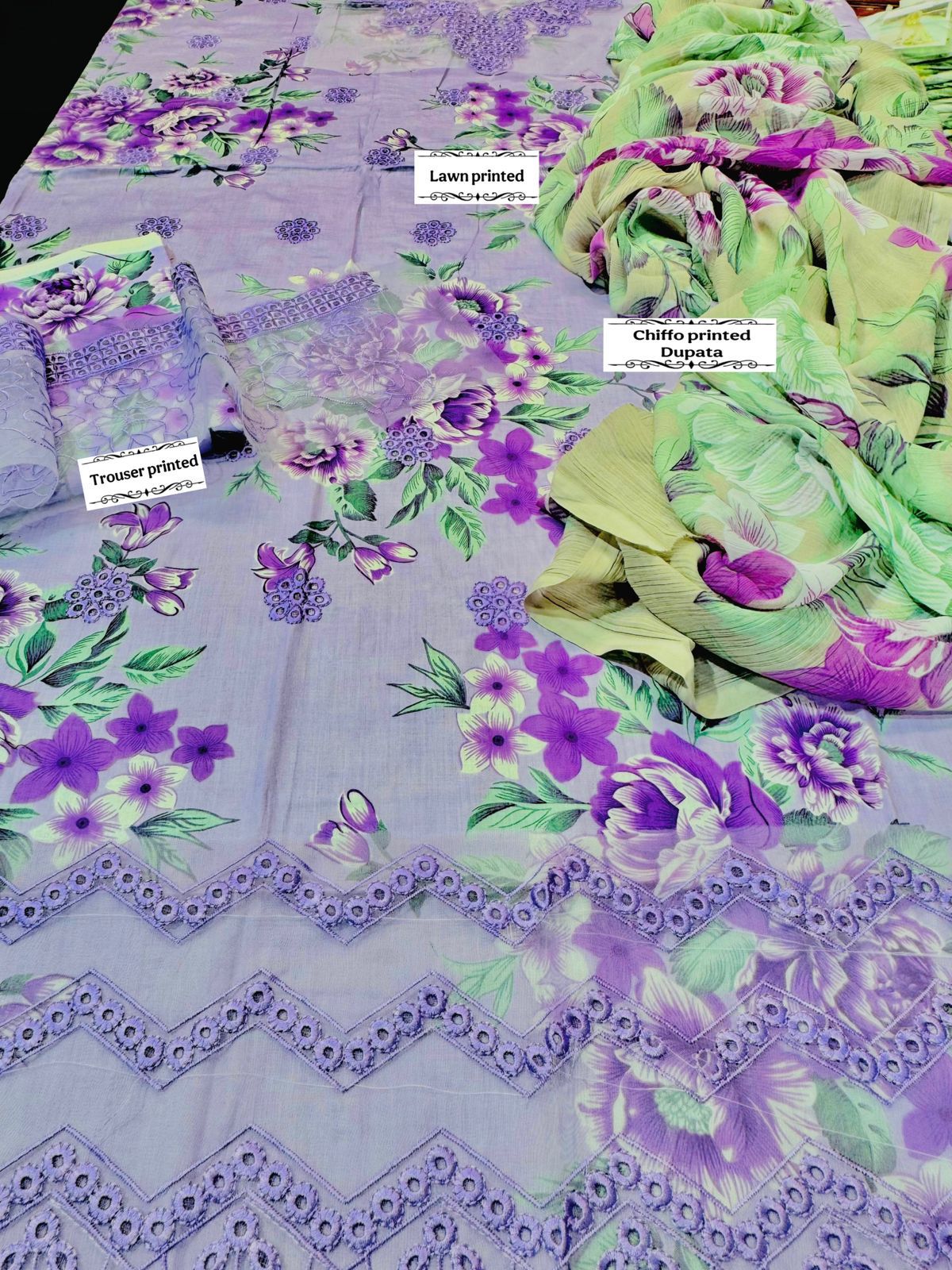 IZNIK LAWN 3pc Summer Collection