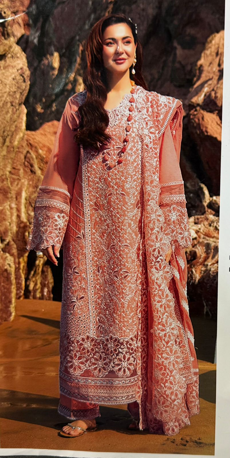 NOOR KHAAS LAWN 3pc Summer Collection