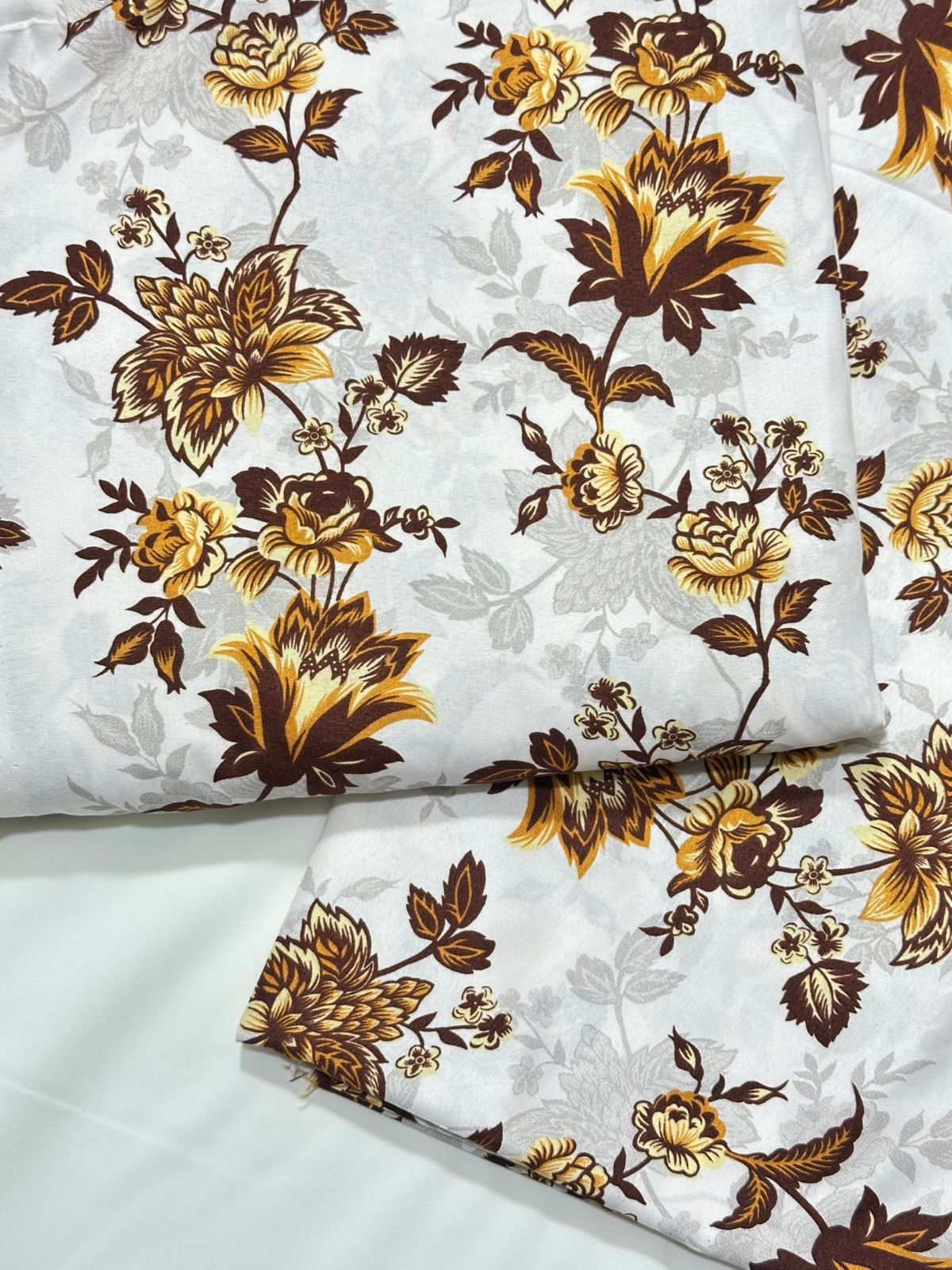 Floral Printed Cotton 2Piece D-050