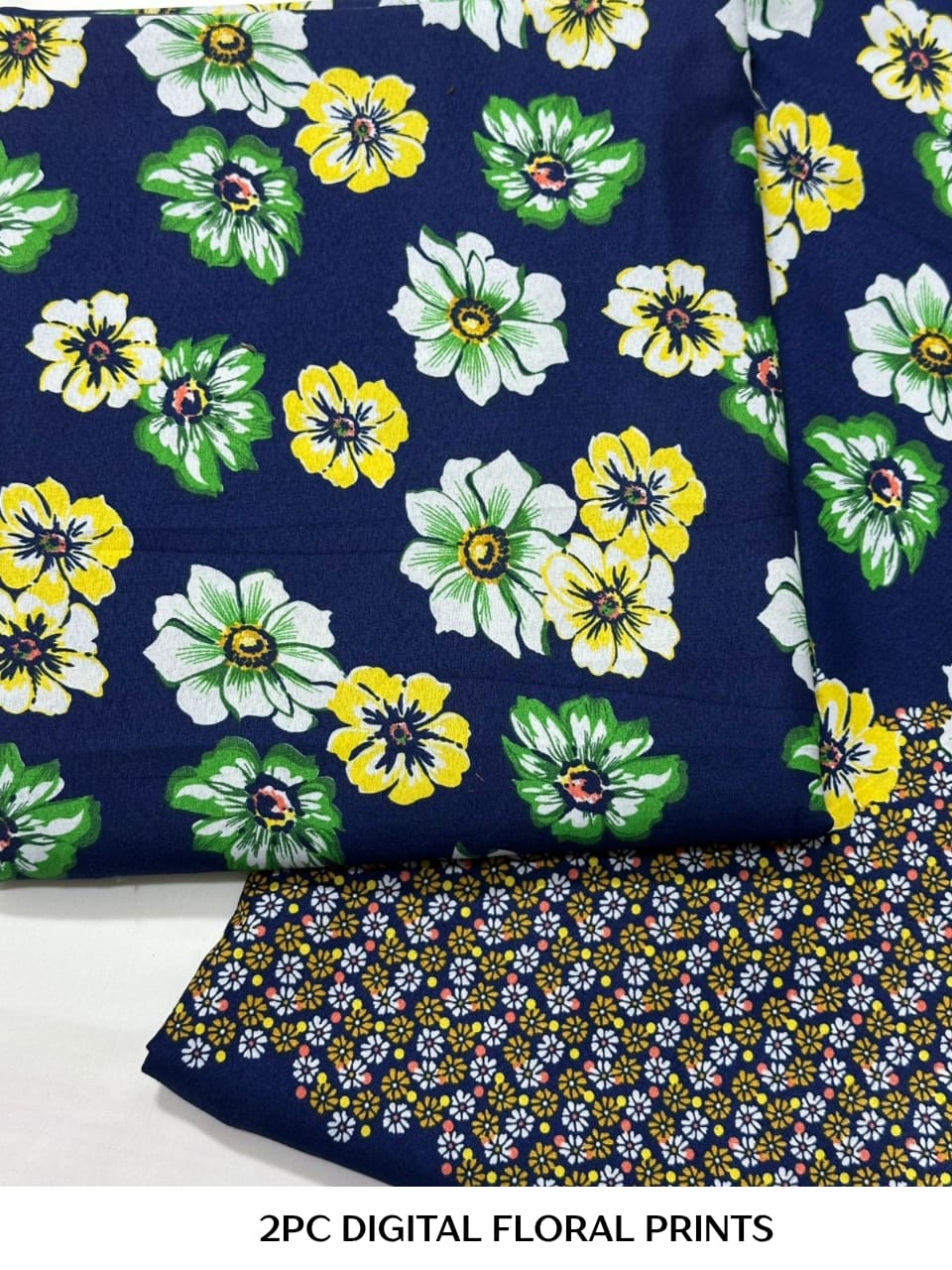 Floral Printed Cotton 2Piece D-028