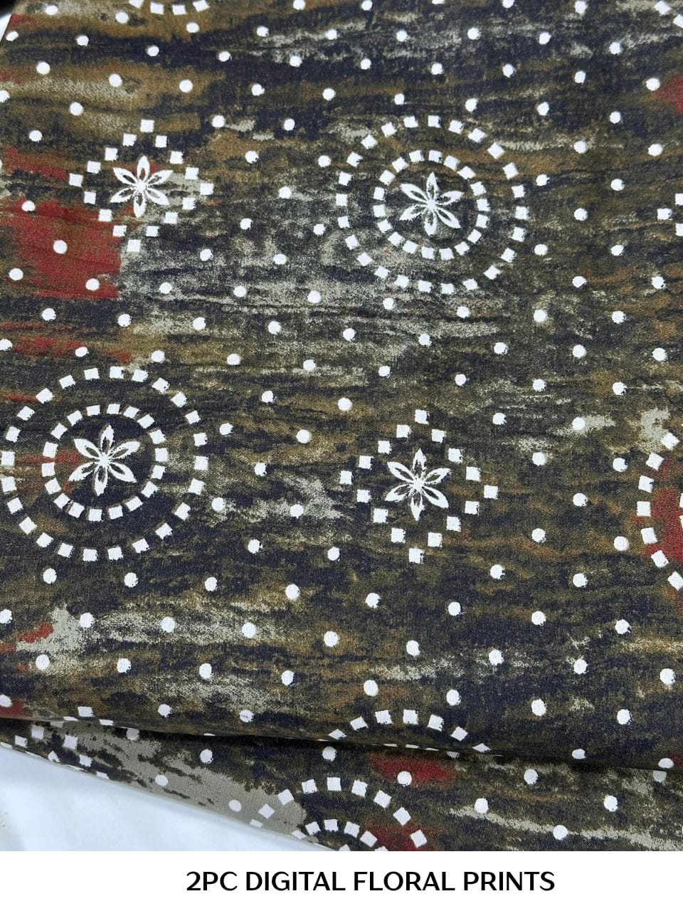 Floral Printed Cotton 2Piece D-024