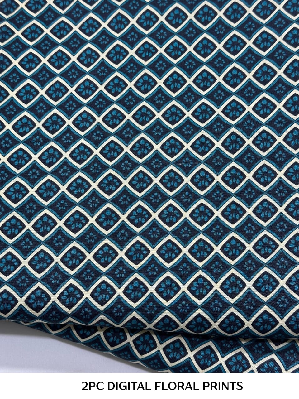 Floral Printed Cotton 2Piece D-026