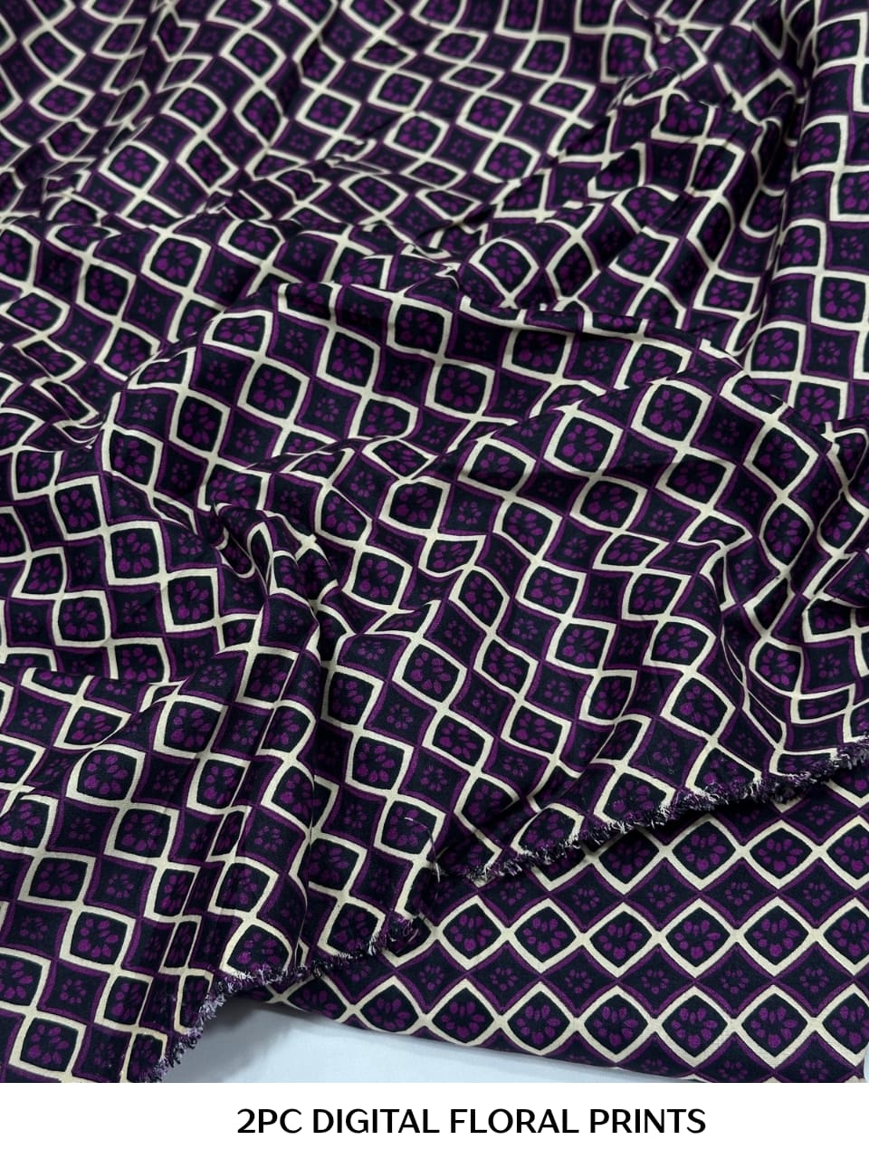 Floral Printed Cotton 2Piece D-025