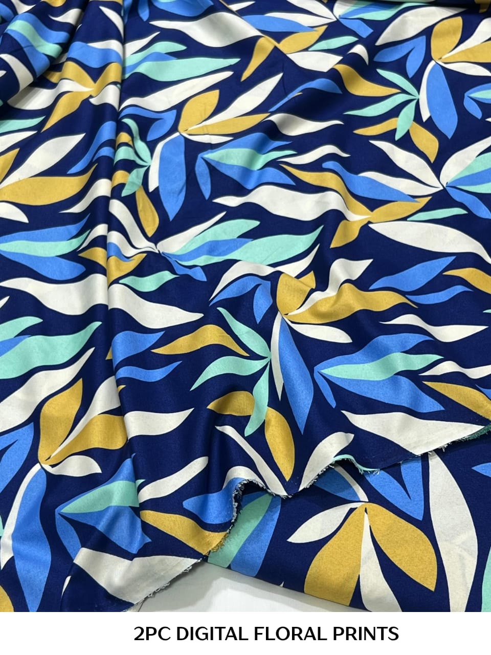 Floral Printed Cotton 2Piece D-022