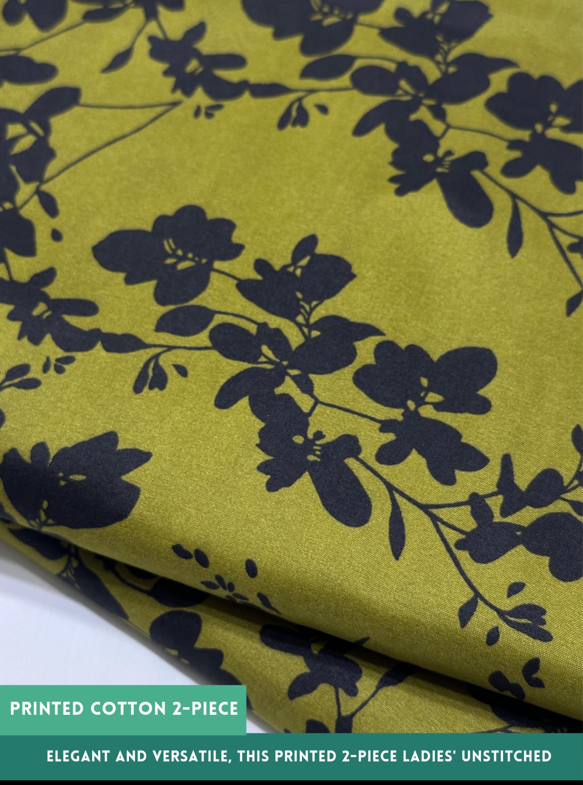 Floral Printed Cotton 2Piece D-018