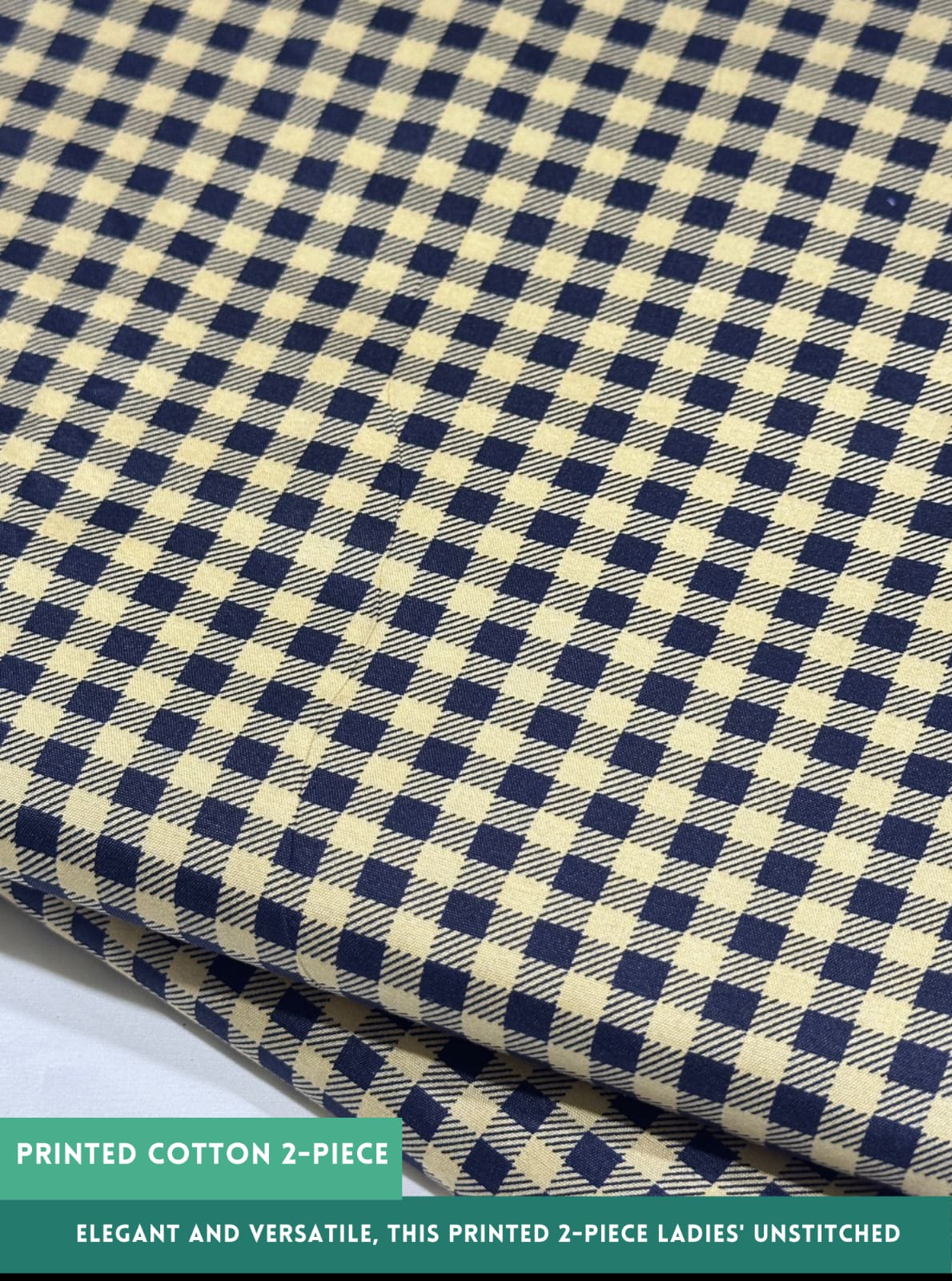 Floral Printed Cotton 2Piece D-014