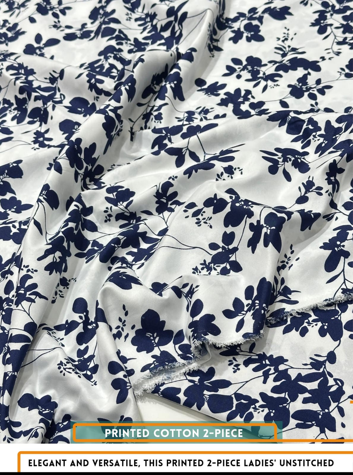 Floral Printed Cotton 2Piece D-011