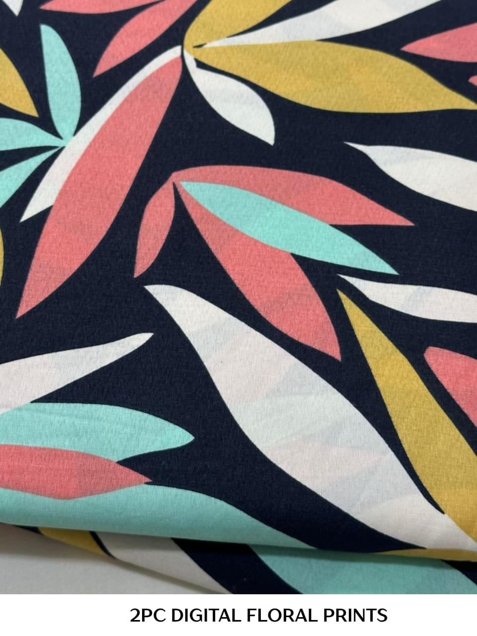 Floral Printed Cotton 2Piece D-005