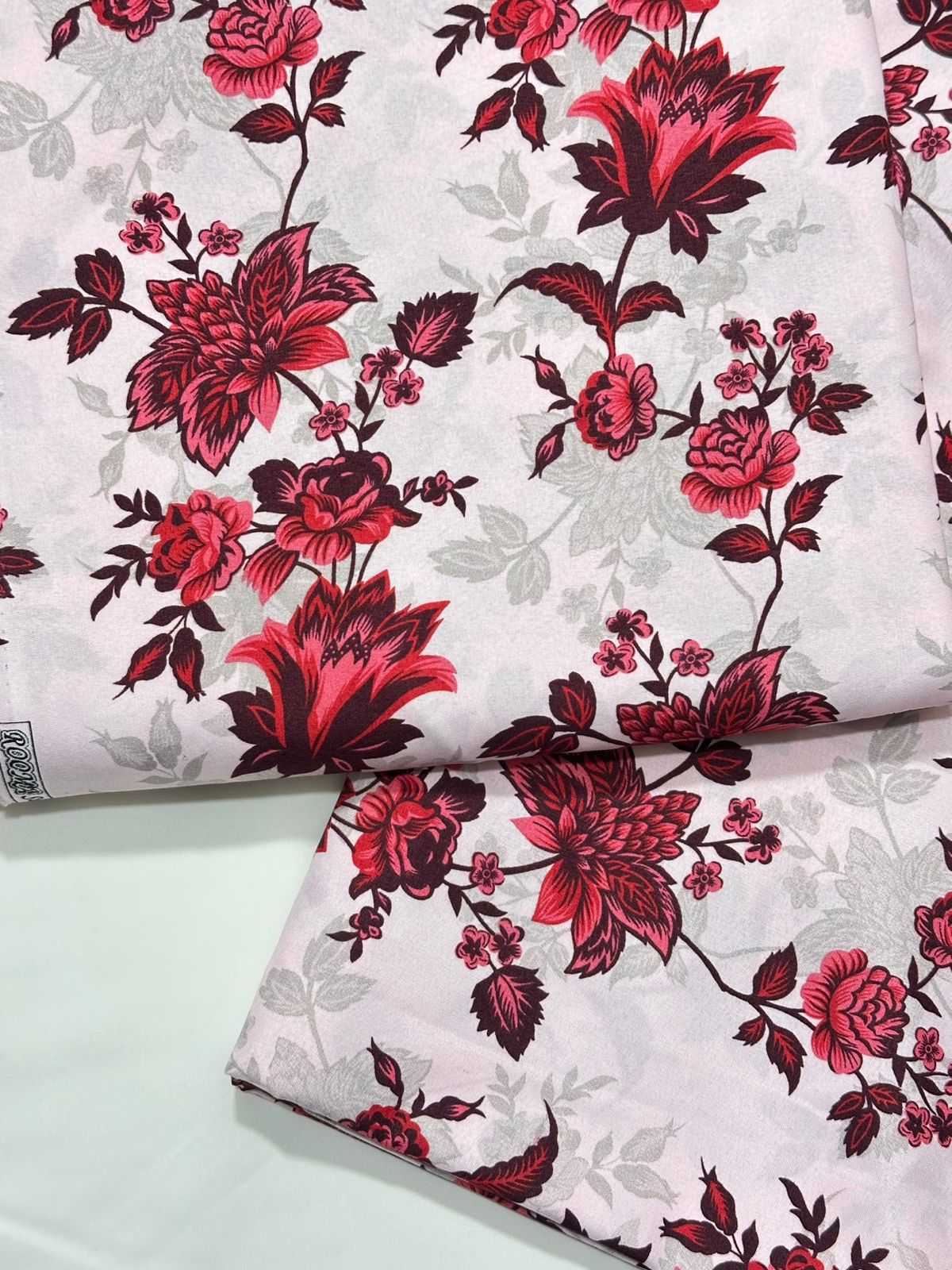 Floral Printed Cotton 2Piece D-002