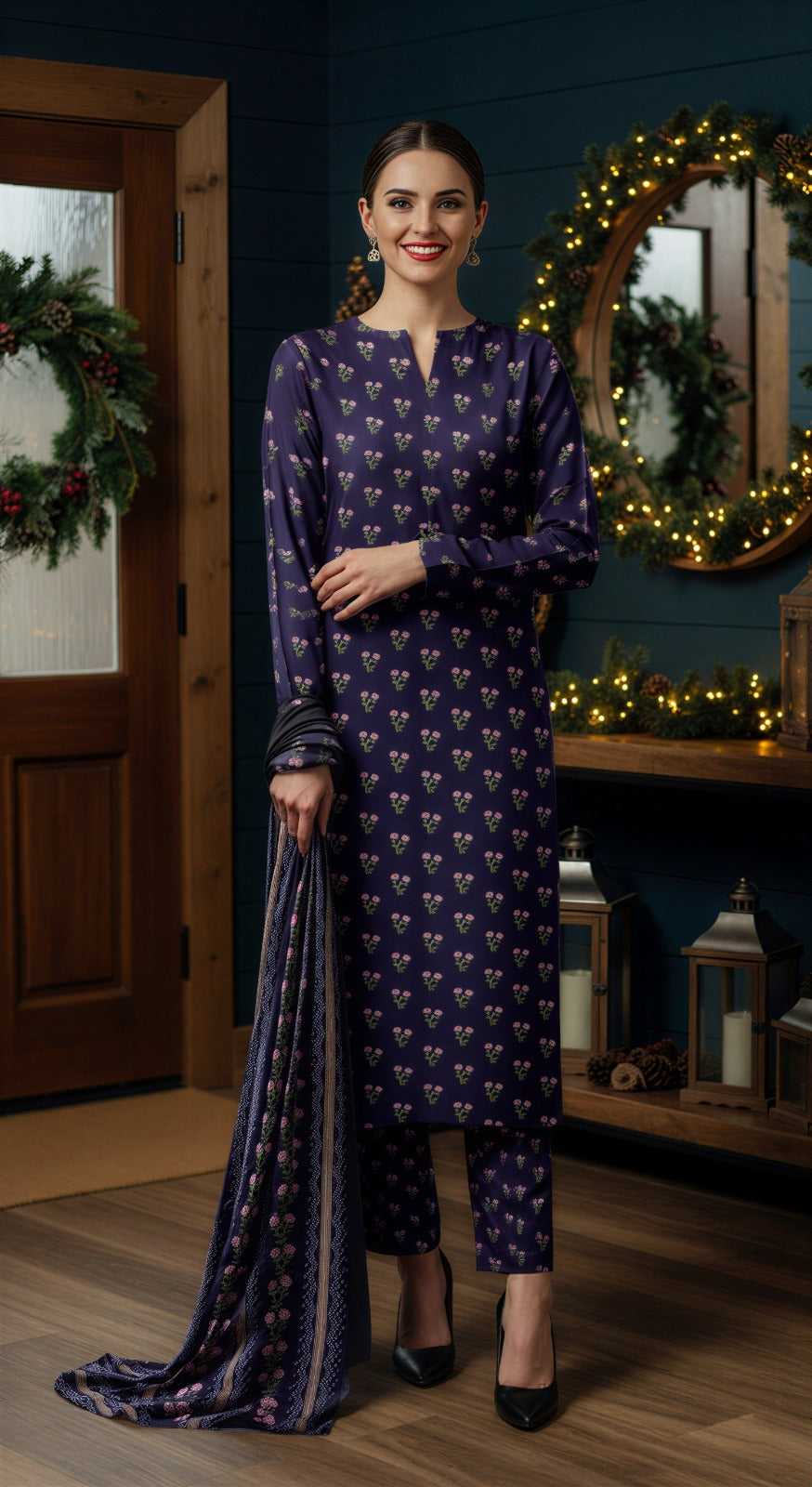 Sapphire 3PC Unstitched Bahaar SN-05