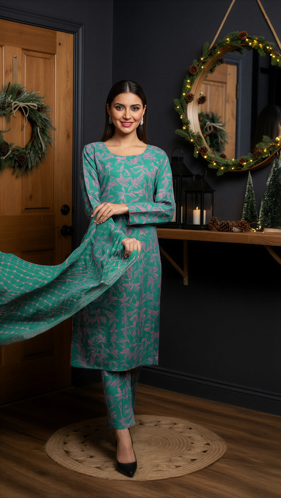 Sapphire 3PC Unstitched Bahaar SN-04