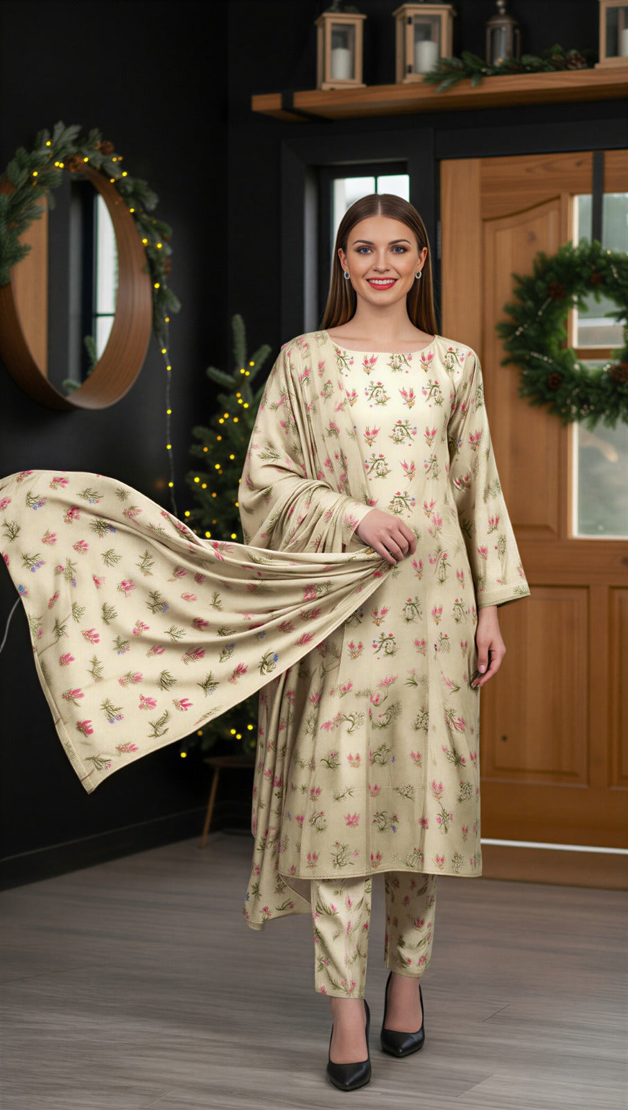 Sapphire 3PC Unstitched Bahaar SN-06