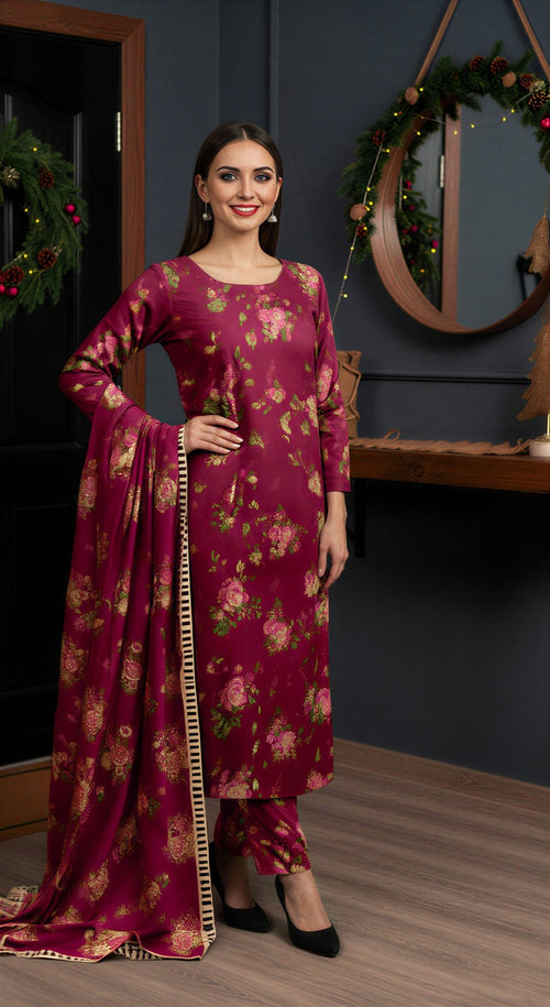 Sapphire 3PC Unstitched Bahaar SN-02