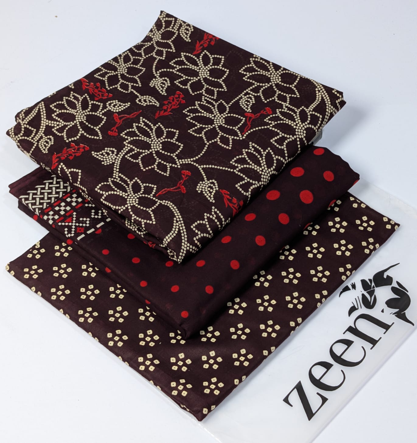Zeen Printed Lawn Unstitched 3Piece D-67