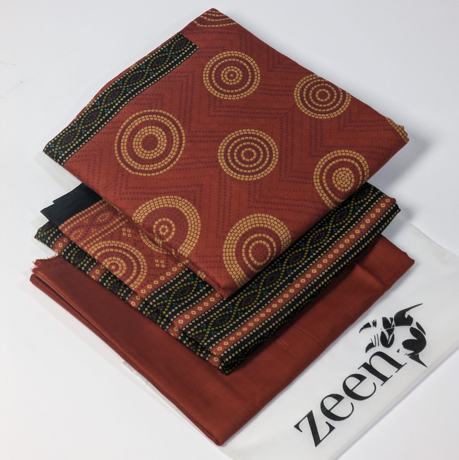 Zeen Printed Lawn Unstitched 3Piece D-86
