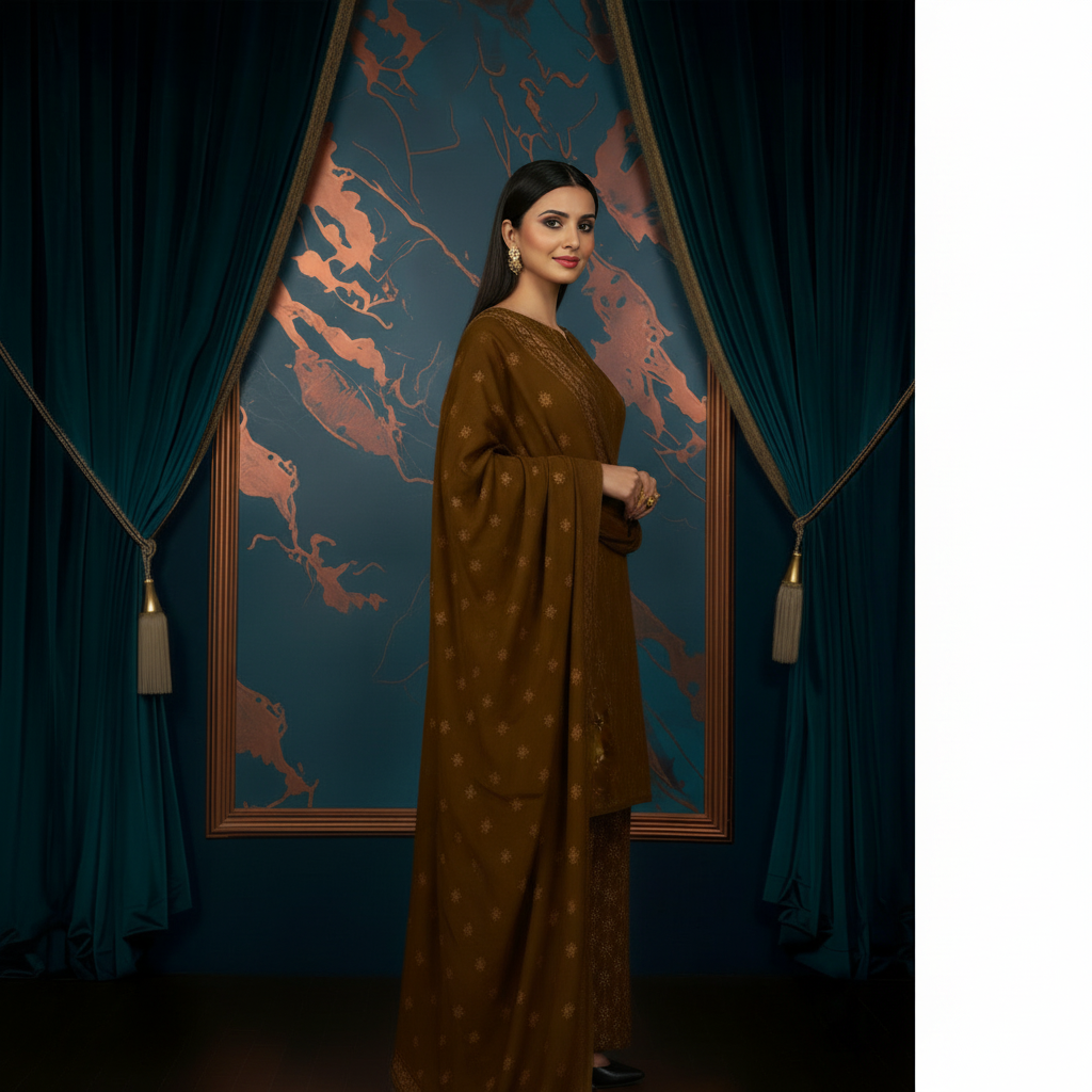 Sapphire 3PC Unstitched Bahaar SN-08