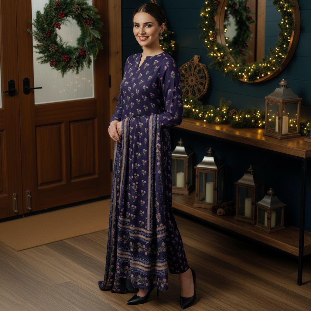 Sapphire 3PC Unstitched Bahaar SN-05