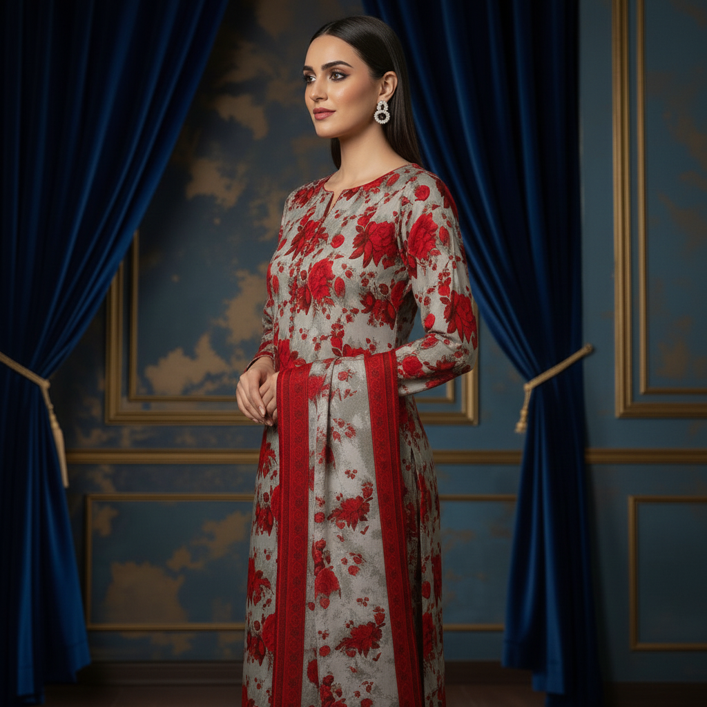 Sapphire 3PC Unstitched Bahaar SN-07